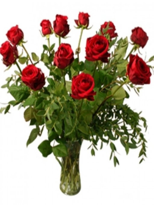 12 RED ROSES